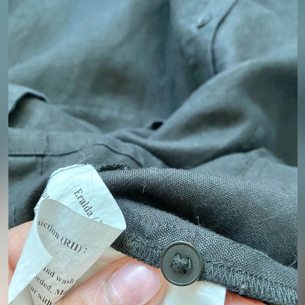 Eileen Fisher Black Mini Dress - Picture 7 of 8